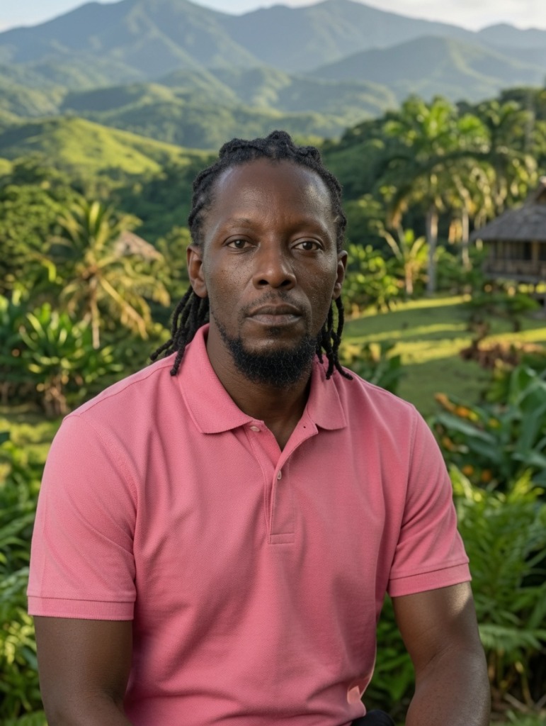 Francisco, master farmer and herbalist at Greene Hart Gardens