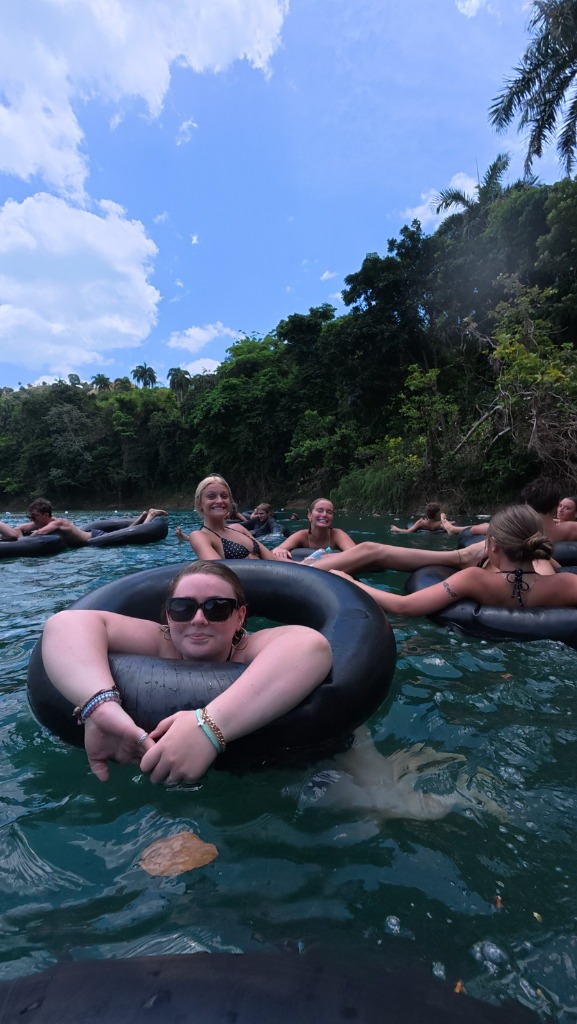 River tubing at Greene Hart Gardens